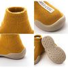 Unisex Baby Shoes First Shoes Baby Walkers Toddler First Walker Baby Girl Kids Soft Rubber Sole Baby Shoe Knit Booties Anti-slip - TheWellBeing4All