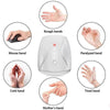 Electric Hand Massager Device Palm Finger Acupoint Wireless Massage with Air Pressure and Heat Compression - TheWellBeing4All