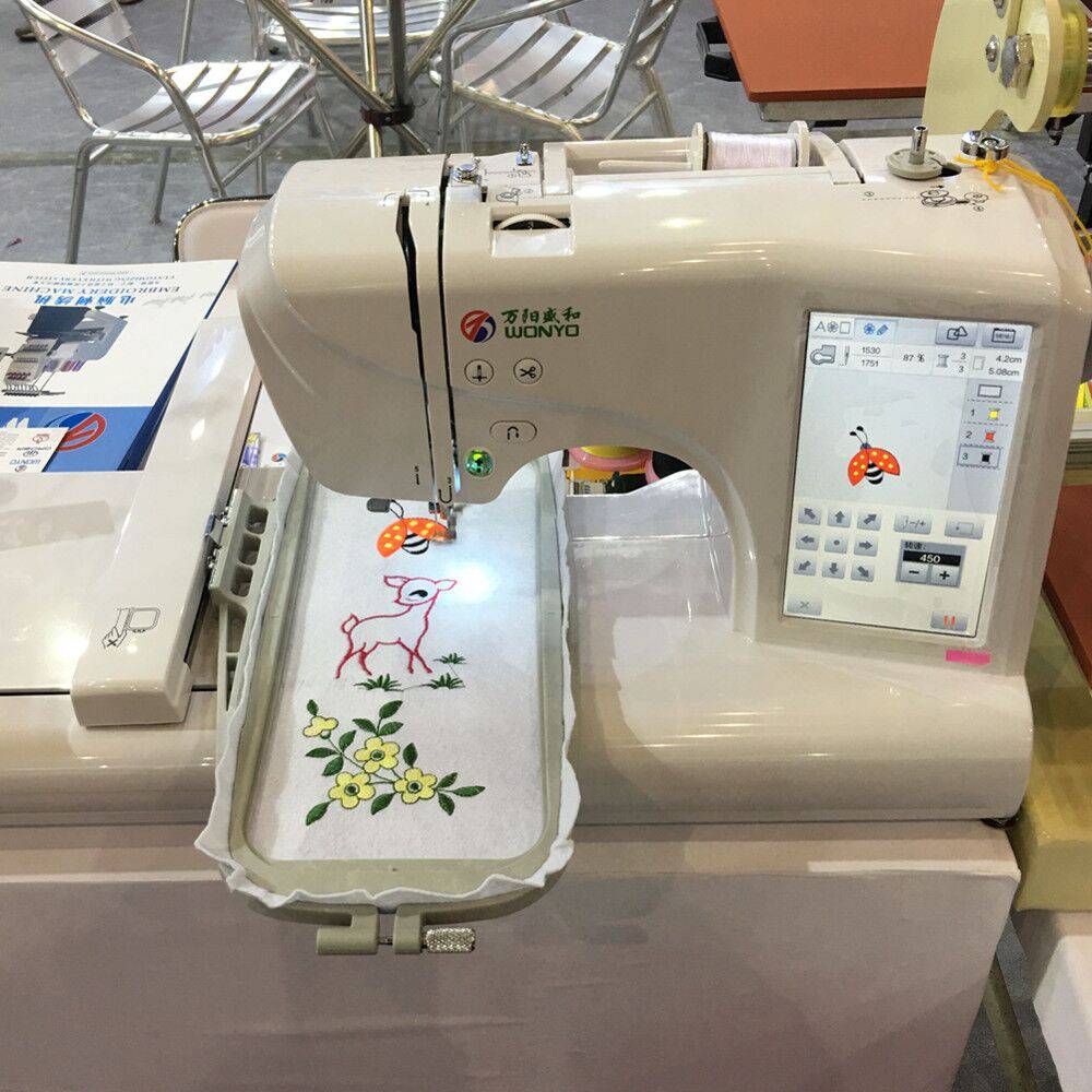 Single Head Computerized Flat Sewing Embroidery Machine - TheWellBeing4All