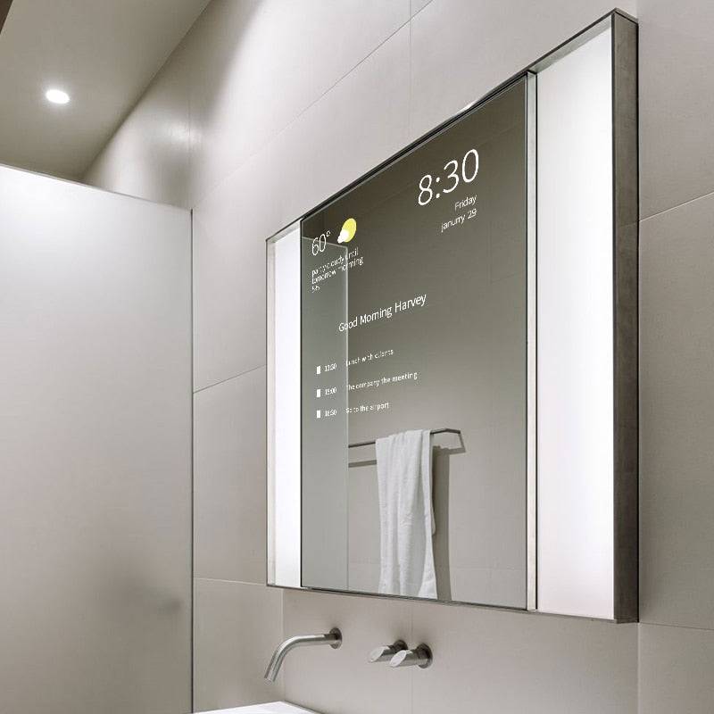 Touch Control Led Retail Beatroom Mirror With Wifi Smart Vanity Mirror For Home Bathroom - TheWellBeing4All