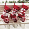 Christmas Alphabet Knitting Socks Christmas Tree Ornaments Christmas Decorations - TheWellBeing4All