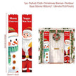 Christmas Door Decoration Merry Christmas Banner - TheWellBeing4All