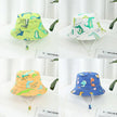 Children Cotton Cartoon Bucket Cap For Boys Printing Floral Baby Girls Sun Hat Flower Kids Bonnet - TheWellBeing4All