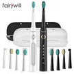 Electric Sonic Toothbrush USB Charge Rechargeable Waterproof for adult - TheWellBeing4All