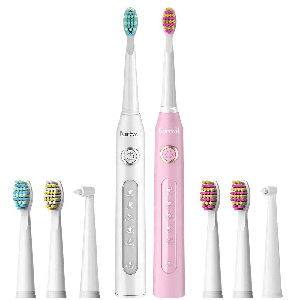 Electric Sonic Toothbrush USB Charge Rechargeable Waterproof for adult - TheWellBeing4All