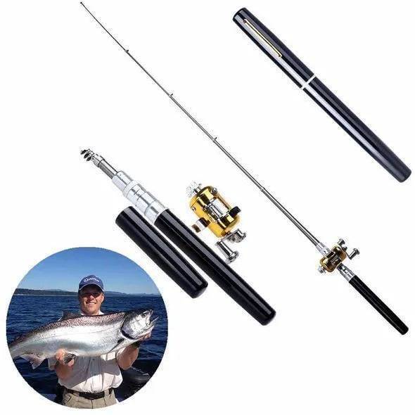 TheWellBeing™ POCKET SIZE FISHING ROD & RELL - TheWellBeing4All