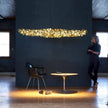 Pendant lamp in luxury Restaurant post-modern Dining room Chandeliers Stainless steel gold/chrome Chandeliers for dining room - TheWellBeing4All