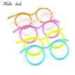 Soft Plastic Straw Funny Glasses Drinking Toys - TheWellBeing4All