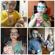 Soft Plastic Straw Funny Glasses Drinking Toys - TheWellBeing4All