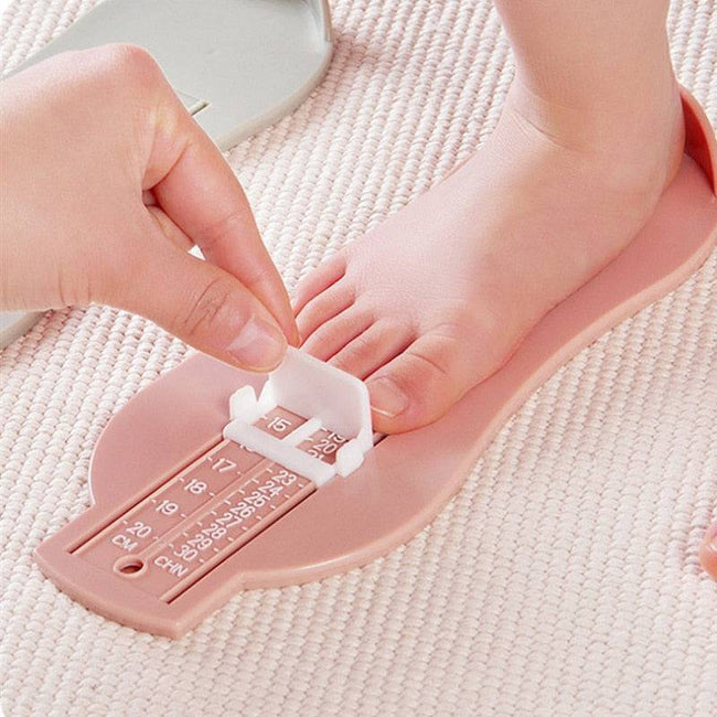 Chaussures pour nouveau-né, chaussures pour bébé fille, chaussures pour bébé garçon, mesure du pied, jauge de taille, règle de mesure, outil, accessoires pour premier marcheur 