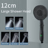 TheWellBeing ™ 5-Mode Adjustable High-Pressure Hand Hold Bath Showerhead Temperature Digital LED Display Shower Head - TheWellBeing4All