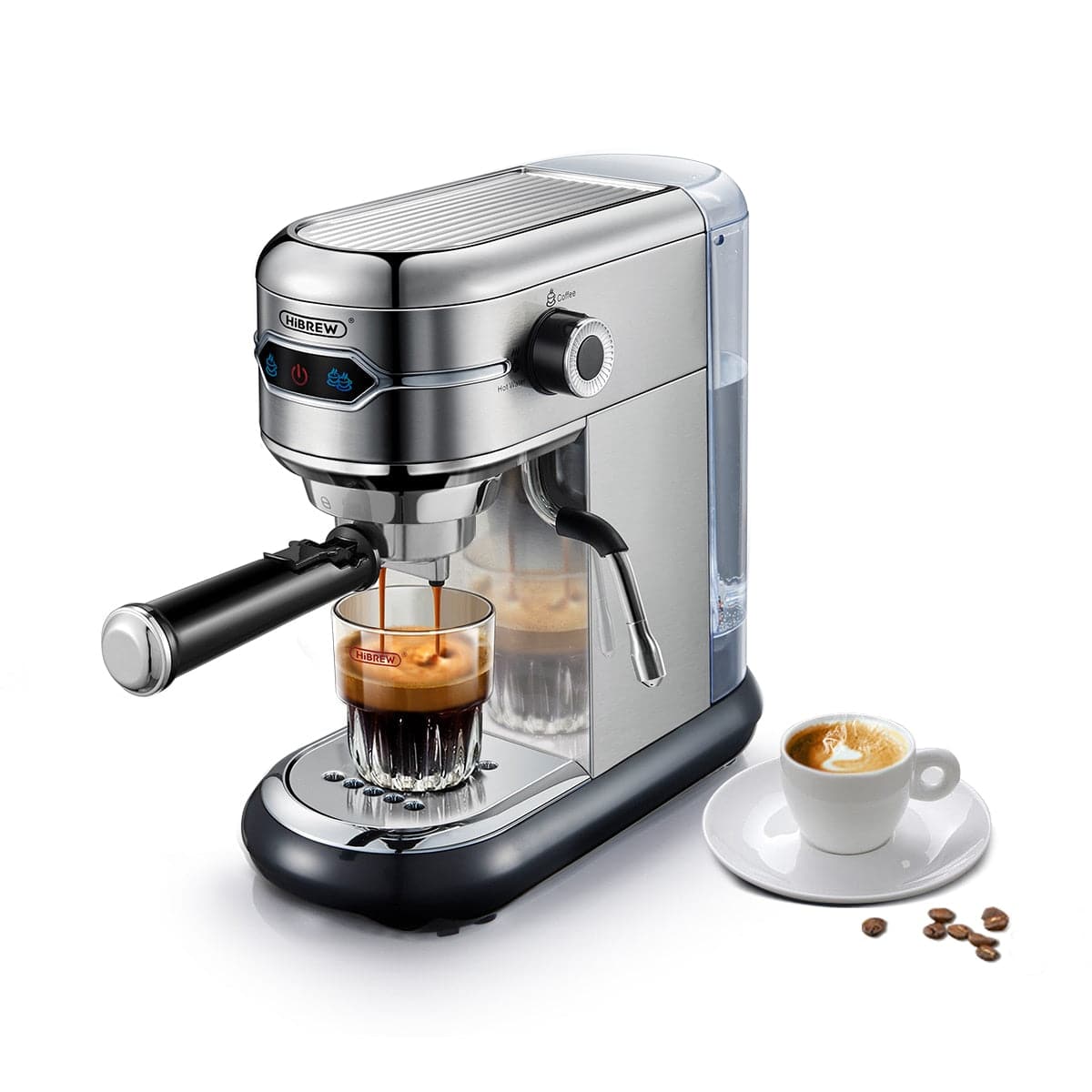 Coffee Maker 19 Bar Inbox Semi Automatic Super Slim ESE POD& Powder - TheWellBeing4All