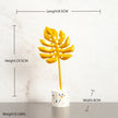 Creative Modern Golden Leaf Ornament Home Living Room Decoration Metal Figurines Flowers Ornaments Miniature Metal Figurines - TheWellBeing4All