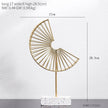 Creative Modern Golden Leaf Ornament Home Living Room Decoration Metal Figurines Flowers Ornaments Miniature Metal Figurines - TheWellBeing4All