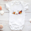 Versatile HAKUNA MATATA Lion King Simba Graphic Baby Girl Boy Romper Ropa Bebe Newborn Clothes - TheWellBeing4All