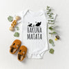 Versatile HAKUNA MATATA Lion King Simba Graphic Baby Girl Boy Romper Ropa Bebe Newborn Clothes - TheWellBeing4All