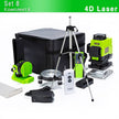 4D 16 lines Professional German Core Floor Ceiling Remote Control Green Line Laser Level - TheWellBeing4All