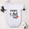 Newborn Infant Baby Clothes I Love Mom & Dad Cute Toddler Jumpsuits Boys Girls Long/Short Sleeve Cotton Bodysuits Outfits - TheWellBeing4All