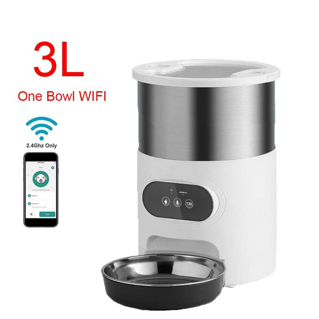 Tuya Smart APP Pet Feeder Cat And Dog Food Automatic Dispenser Suitable For Small And Medium-Sized Cats And Dogs Remote Feeding - TheWellBeing4All