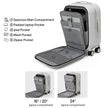 Mixi Patent Design Aluminum Frame Suitcase Carry On Rolling Luggage Beautiful Boarding Cabin - TheWellBeing4All