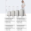 Mixi Patent Design Aluminum Frame Suitcase Carry On Rolling Luggage Beautiful Boarding Cabin - TheWellBeing4All