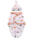 Baby Swaddle Blanket Cocoon Wrap Cotton Swaddling Bag Baby Envelope Sleep sack Bedding - TheWellBeing4All