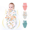 Baby Swaddle Blanket Cocoon Wrap Cotton Swaddling Bag Baby Envelope Sleep sack Bedding - TheWellBeing4All