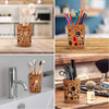 Bamboo Toothbrush Holder With Drainage - TheWellBeing4All