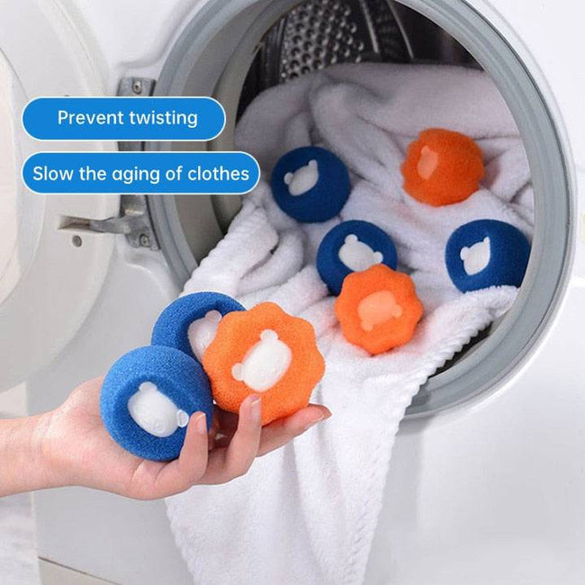 Laundry Ball Kit Hair Remover Pet Clothes Cleaning - TheWellBeing4All