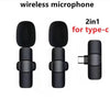 Wireless Lavalier Microphone Private Model K1 Live Broadcast Microphone with Noise Reduction and Small Microphone - TheWellBeing4All