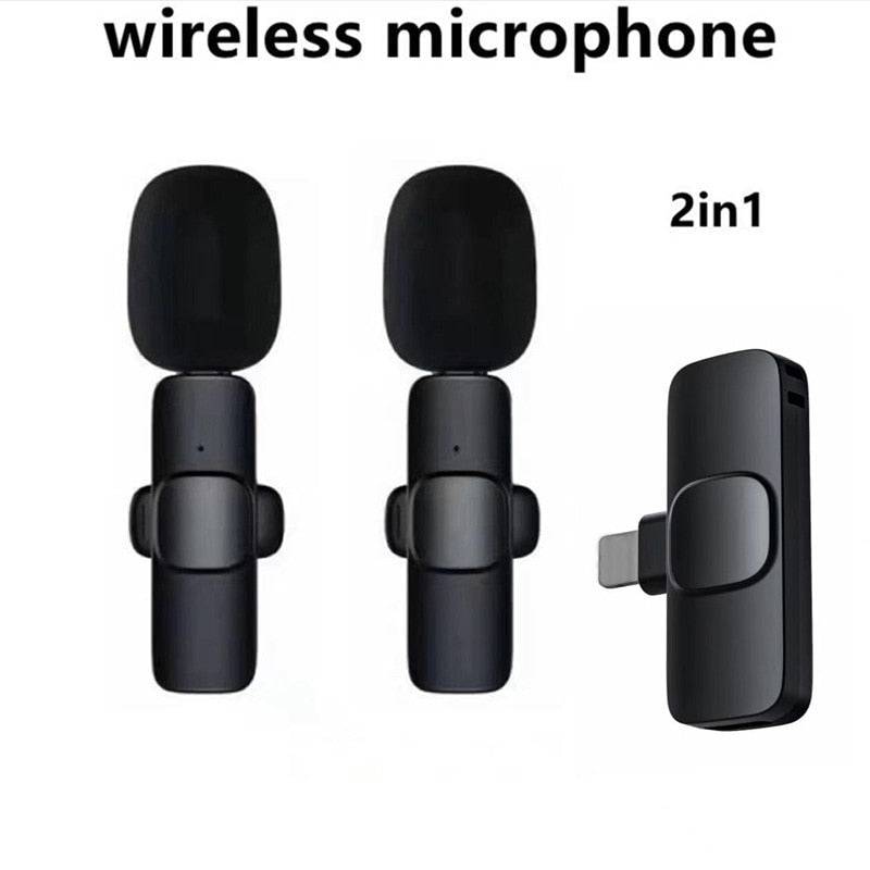 Wireless Lavalier Microphone Private Model K1 Live Broadcast Microphone with Noise Reduction and Small Microphone - TheWellBeing4All