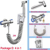 Toilet booster handheld sprinkler stainless steel sprayer bathroom accessories - TheWellBeing4All