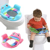 Baby Toilet Potty Seat Children Potty Safe Seat with Armrest for Girls Boy Toilet Training Outdoor Travel Infant Potty Cushion - TheWellBeing4All