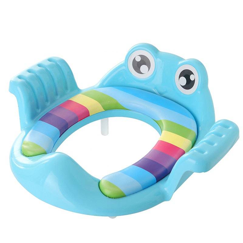 Baby Toilet Potty Seat Children Potty Safe Seat with Armrest for Girls Boy Toilet Training Outdoor Travel Infant Potty Cushion - TheWellBeing4All