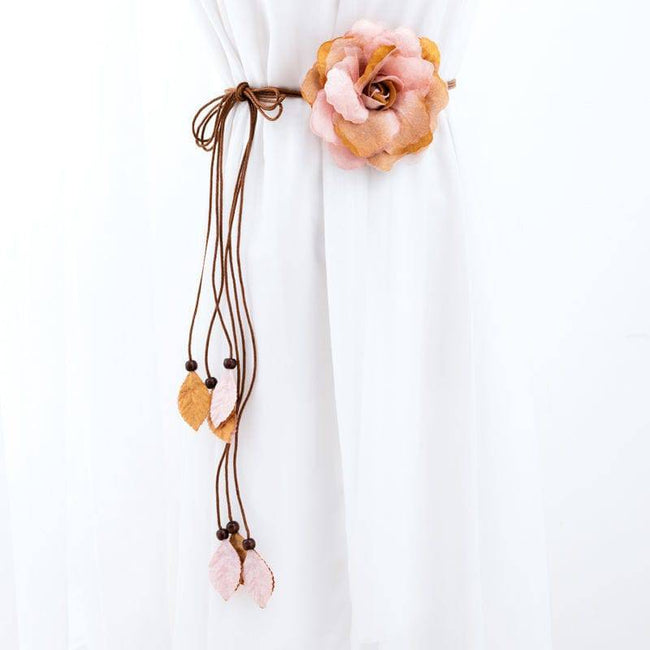 Floral Curtain Tiebacks - Elegant Holders for Drapes and Curtains - TheWellBeing4All