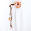 Floral Curtain Tiebacks - Elegant Holders for Drapes and Curtains - TheWellBeing4All