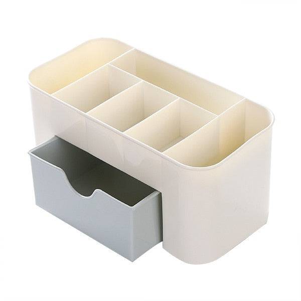 Nail Storage Box Plastic Drawer Style Easy to Clean Desktop Organization Large Capacity Cotton Swab Polishing Sand Strip Toolbox - TheWellBeing4All