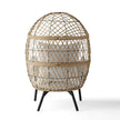 Better Homes & Gardens Wicker Kid's Outdoor Egg Chair with Cushions - TheWellBeing4All