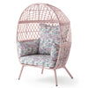 Better Homes & Gardens Wicker Kid's Outdoor Egg Chair with Cushions - TheWellBeing4All