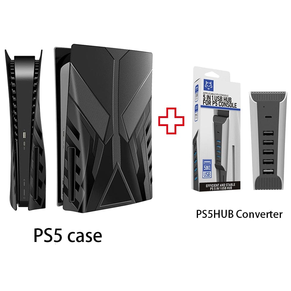 Hard Shockproof Cover PS5 Skins Shell Panels for PS5 Console, Anti-Scratch - TheWellBeing4All