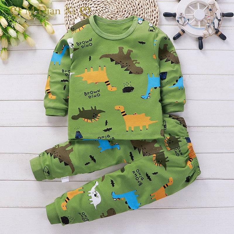 Newborn Baby Clothes Pure Cotton Boys and Girls Baby Underwear Suit Children Autumn Trousers Home Children Newborn Clothes - TheWellBeing4All