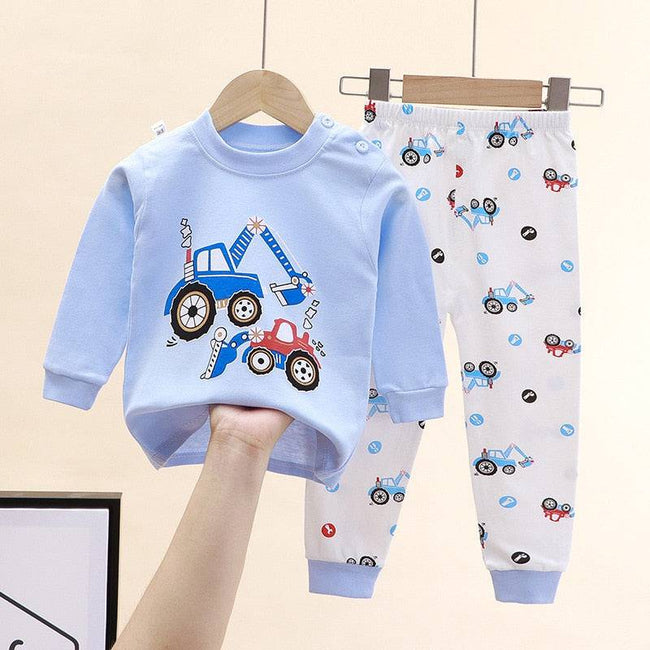 Newborn Baby Clothes Pure Cotton Boys and Girls Baby Underwear Suit Children Autumn Trousers Home Children Newborn Clothes - TheWellBeing4All