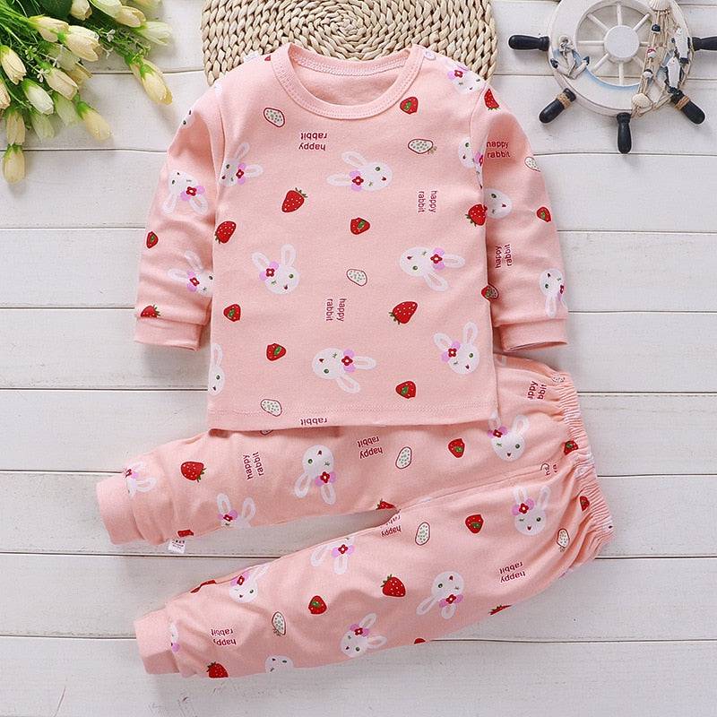 Newborn Baby Clothes Pure Cotton Boys and Girls Baby Underwear Suit Children Autumn Trousers Home Children Newborn Clothes - TheWellBeing4All