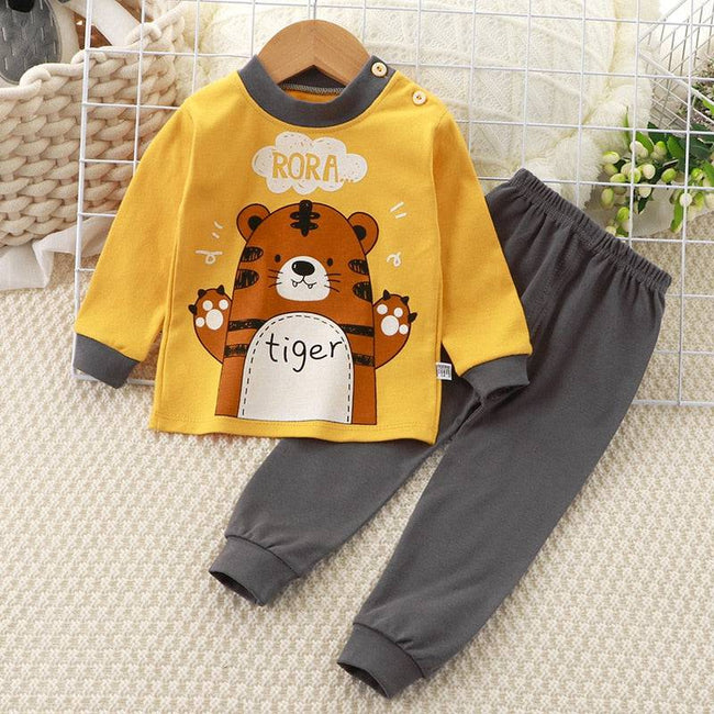 Newborn Baby Clothes Pure Cotton Boys and Girls Baby Underwear Suit Children Autumn Trousers Home Children Newborn Clothes - TheWellBeing4All