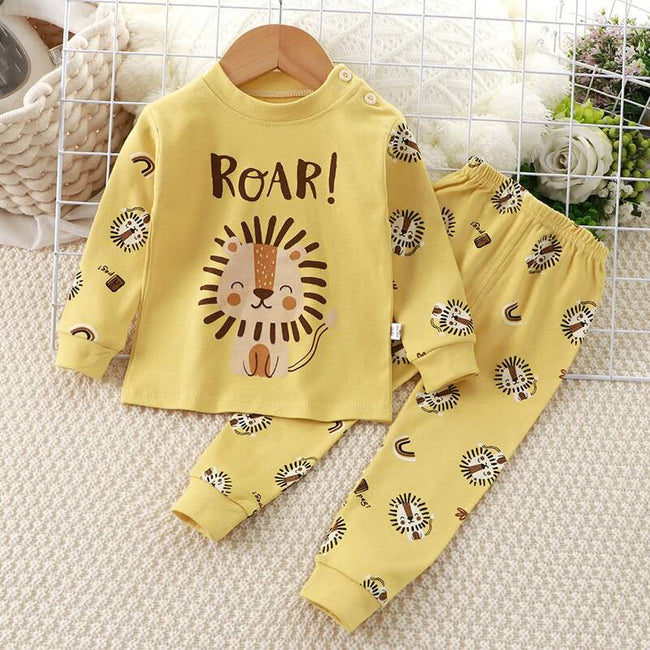 Newborn Baby Clothes Pure Cotton Boys and Girls Baby Underwear Suit Children Autumn Trousers Home Children Newborn Clothes - TheWellBeing4All