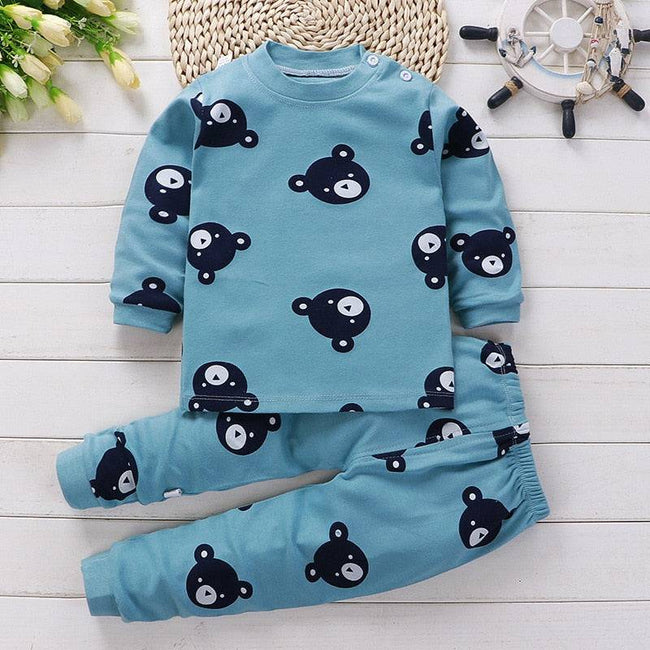 Newborn Baby Clothes Pure Cotton Boys and Girls Baby Underwear Suit Children Autumn Trousers Home Children Newborn Clothes - TheWellBeing4All