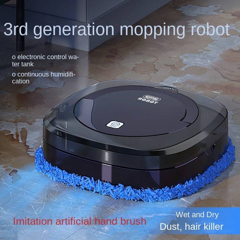 Sweeper Full Automatic Mopping Robot Intelligent Household Charging Sweeper Dry Wet Dual Purpose Sweeper - TheWellBeing4All