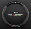 Car Turn fur Carbon Fiber Steering Wheel Cover For BMW M Performance F20 F22 F30 F32 F10 F13 F80 F82 E70 M3 M4 F25 F26 F15 F16 - TheWellBeing4All