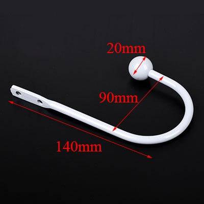 Curtain Tieback Holder Hooks Tie Backs Bedroom Living Room Curtain Decoration Accessories Holdback Metal Curtain Hook - TheWellBeing4All