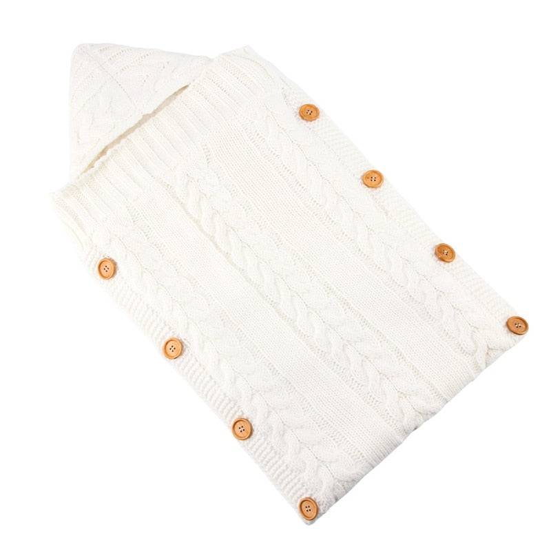 Warm Soft Wool Blends Baby Sleeping Bag Newborns Infant Child Children Bedding Baby Swaddle Blanket 70*35cm - TheWellBeing4All